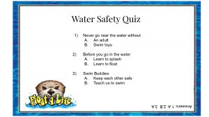 Water Safety Quiz